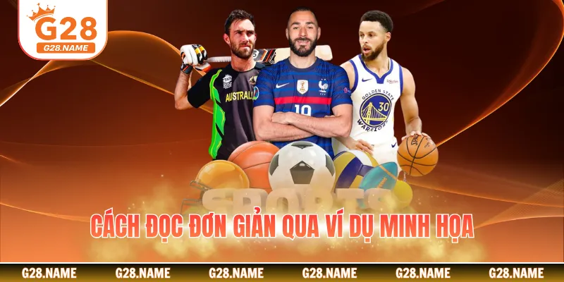 Cách đọc đơn giản qua ví dụ minh họa